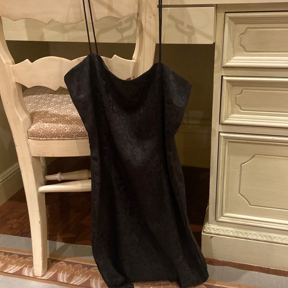 Adika Mini Black Dress - Gem Adika Mini Black Dress - Gem